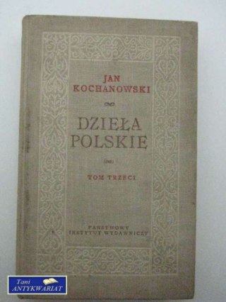 DZIEŁA POLSKIE TOM III