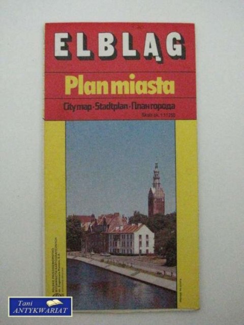 ELBLĄG PLAN MIASTA