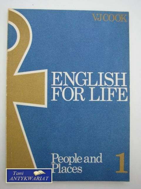 ENGLISH FOR LIFE 1, PEOPLE AND PLACES