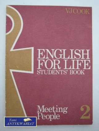ENGLISH FOR LIFE 2, MEETING PEOPLE
