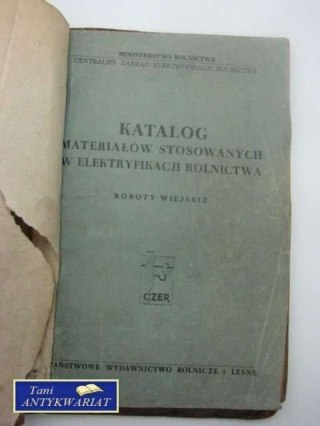 KATALOG MATERIAŁÓW STOSOWANYCH W ELEKTRYFIKACJI ROL...
