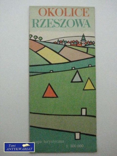 OKOLICE RZESZOWA MAPA TURYSTYCZNA