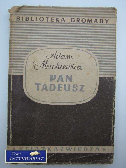 PAN TADEUSZ