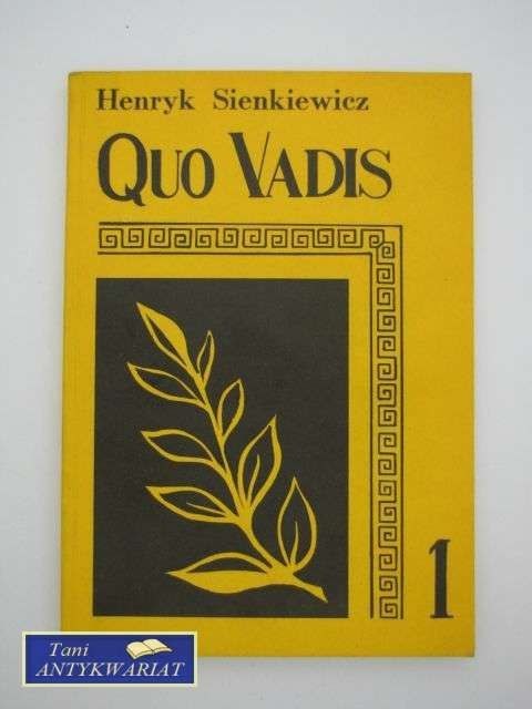 QUO VADIS 1