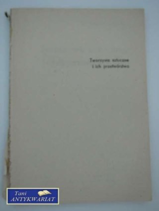 Tworzywa Sztuczne i ich przetwórstwo