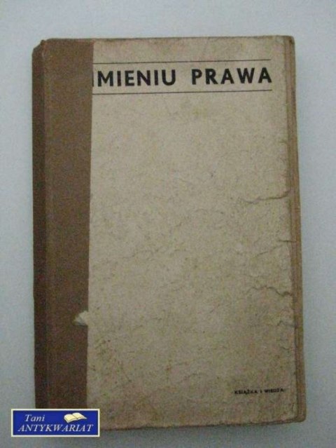 W IMIENIU PRAWA