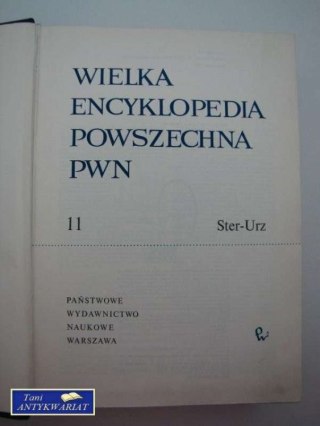 WIELKA ENCYKLOPEDIA POWSZECHNA PWN 11