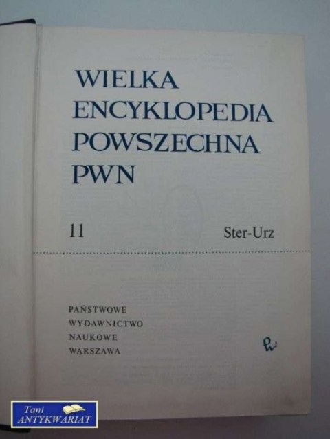 WIELKA ENCYKLOPEDIA POWSZECHNA PWN 11