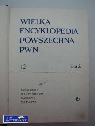 WIELKA ENCYKLOPEDIA POWSZECHNA PWN 12