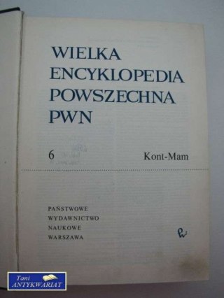 WIELKA ENCYKLOPEDIA POWSZECHNA PWN 6