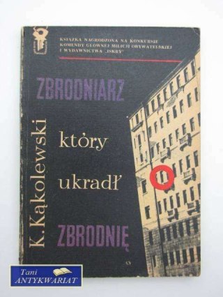 ZBRODNIARZ, KTÓRY UKRADŁ ZBRODNIĘ