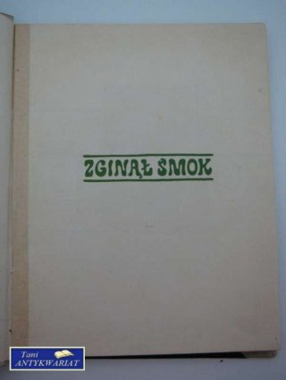 ZGINĄŁ SMOK