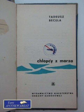 CHŁOPCY Z MORZA