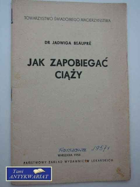 JAK ZAPOBIEGAĆ CIĄŻY
