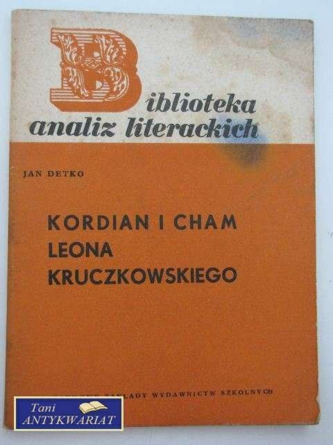 KORDIAN I CHAM LEONA KRUCZKOWSKIEGO