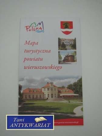 MAPA TURYSTYCZNA POWIATU WIERUSZOWSKIEGO