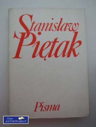 PISMA - UTWORY POETYCKIE