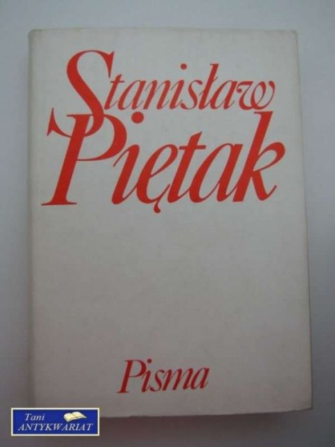 PISMA - UTWORY POETYCKIE