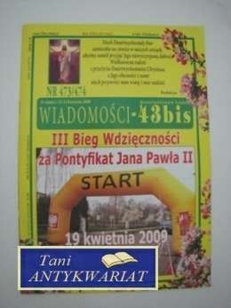 WIADOMOŚCI 43-BIS NR 473/474