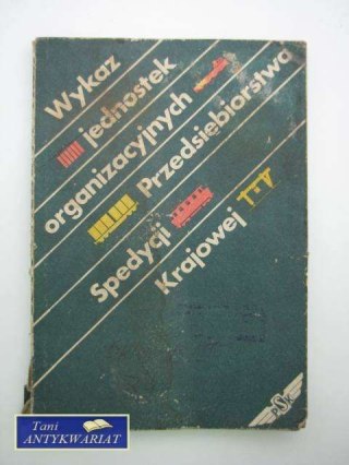 WYKAZ JEDNOSTEK ORGANIZACYJNYCH PRZEDST.. SPEDYCJI KRAJ