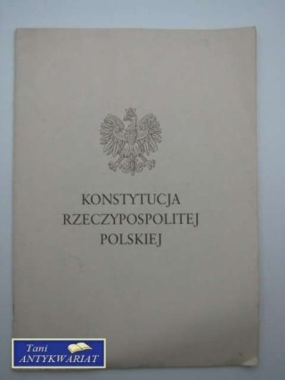 KONSTYTUCJA RZECZYPOSPOLITEJ POLSKIEJ