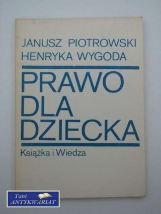 PRAWO DLA DZIECKA