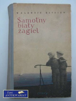 SAMOTNY BIAŁY ŻAGIEL