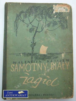 SAMOTNY BIAŁY ŻAGIEL