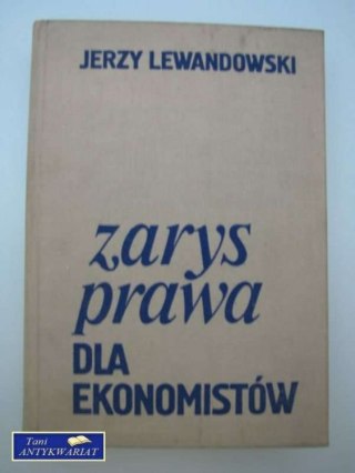 ZARYS PRAWA DLA EKONOMISTÓW