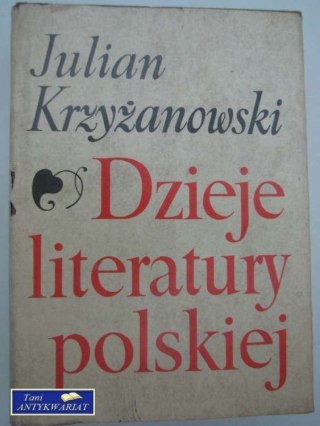 DZIEJE LITERATURY POLSKIEJ