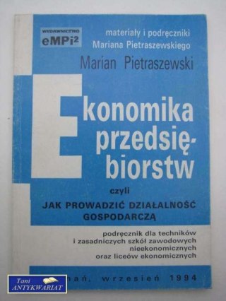 EKONOMIKA PRZEDSIĘBIORSTW