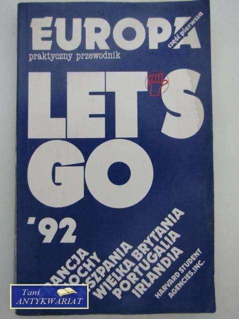EUROPA PRAKTYCZNY PRZEWODNIK LET'S GO 92