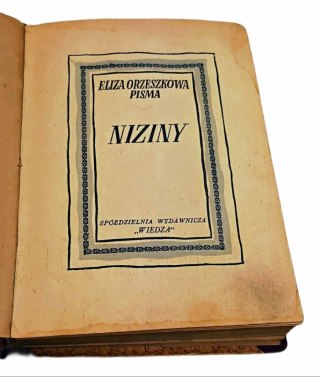 NIZINY wydanie z 1948 roku