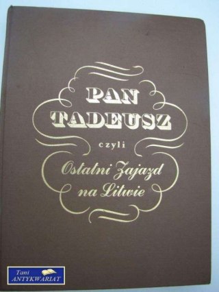 PAN TADEUSZ