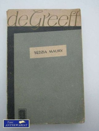 SĘDZIA MAURY