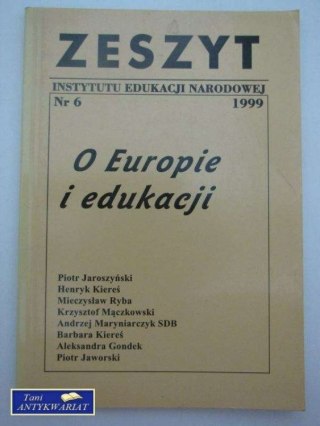 ZESZYT INSTYTUT EDUKACJI NARODOWEJ 1999