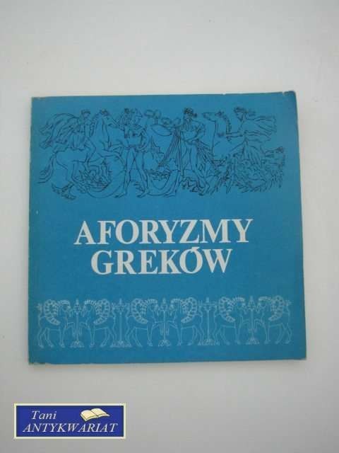 AFORYZMY GREKÓW