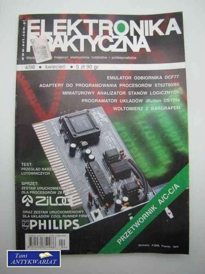 ELEKTRONIKA PRAKTYCZNA KWIECIEŃ 98