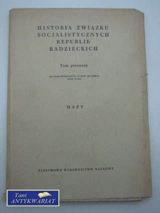 HISTORIA ZWIĄZKU SOCJALISTYCZNYCH REPUBLIK RADZIECKICH