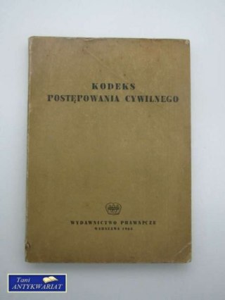 KODEKS POSTĘPOWANIA CYWILNEGO