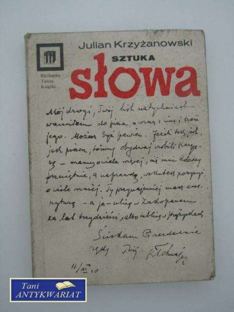 SZTUKA SŁOWA
