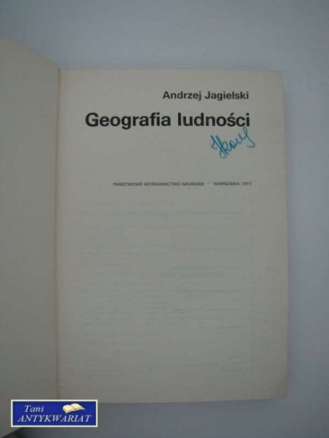 GEOGRAFIA LUDNOŚCI