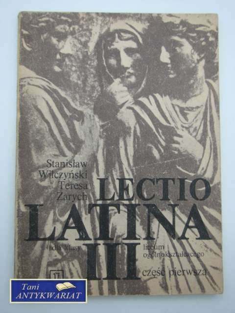 LECTIO LATINA III LECTIO LATINA III
