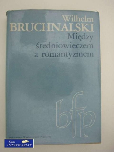 MIĘDZY ŚREDNIOWIECZEM A ROMANTYZMEM MIĘDZY ŚREDNIOWIECZEM A ROMANTYZMEM