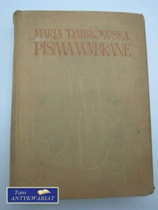 PISMA WYBRANE