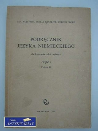 PODRĘCZNIK JĘZYKA NIEMIECKIEGO DLA LEKTORÓW...