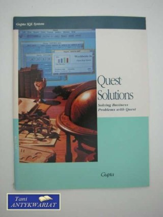 QUEST SOLUTIONS/PROBLEMS WITH QUEST