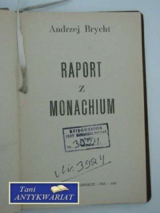 RAPORT Z MONACHIUM