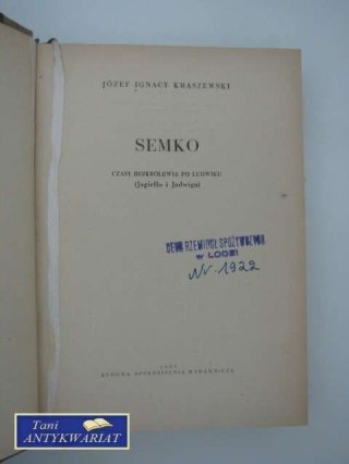 SEMKO czasy bezkrólewia po ludwiku