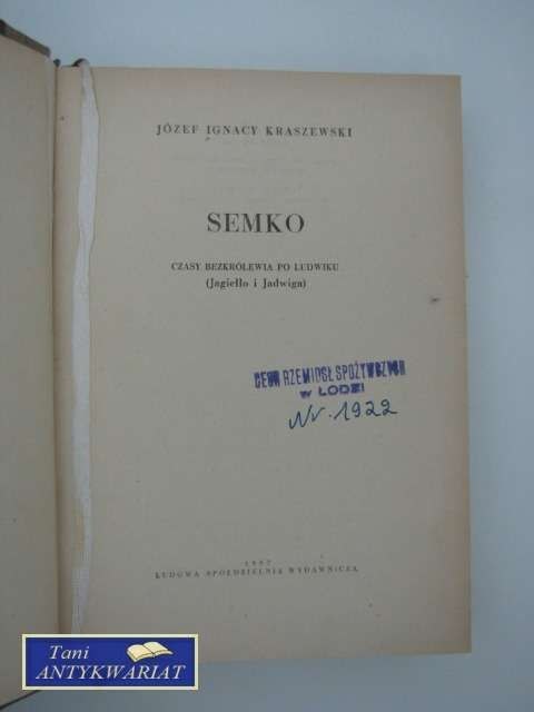 SEMKO czasy bezkrólewia po ludwiku